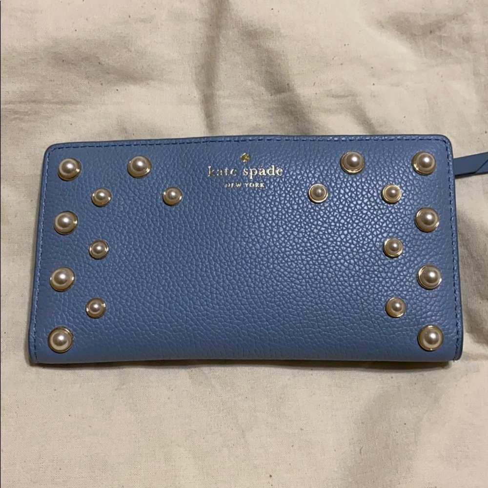 Kate Spade Wallet with Pearls